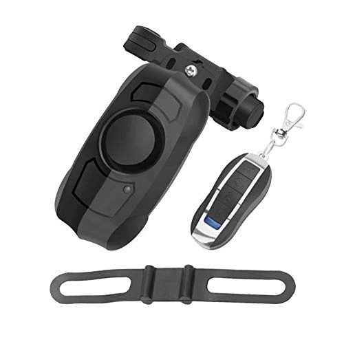 Cerraduras de bicicleta : MISDD 110dB USB inalámbrico Recargable Alarma antirrobo de la vibración de la Bici Bicicleta de la Seguridad de Bloqueo con Control Remoto