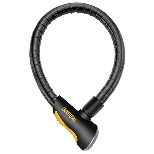 Cerraduras de bicicleta : On-Guard Rottweiler 8025 - Candado de Cable Armado para Bicicleta (180 cm, 25 mm)