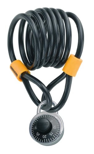 Cerraduras de bicicleta : ONGUARD Doberman - Cable con candado Combinado