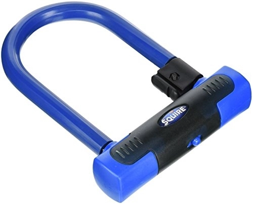 Cerraduras de bicicleta : Squire Eiger Compact - Candado para Bicicleta, Color Azul