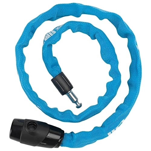 Cerraduras de bicicleta : WENZI9DU Lock de Bicicleta Bike Lock antirrobo con Llave Cadena de Seguridad Bicicleta Cabile de Cable de Cable Accesorios for Bicicletas de Cable (Color : Blue)