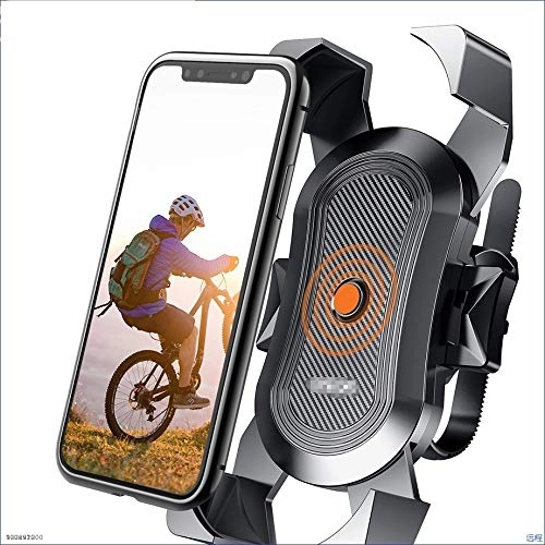 Cerraduras de bicicleta : WXL Ciclismo Titular de la Bicicleta de teléfono Monte, Secure Lock Holder Protección Completa de Bicicletas de montaña for la Motocicleta de la Bici de 4 a 6, 8 Pulgadas Smartphone Portabicicletas