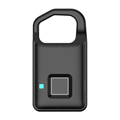 Cerraduras de bicicleta : YDBET Candado de Huellas Digitales Smart Touch Lock, antirrobo sin Llave para Gym Locker School Locker Mochila Maleta Gabinete Equipaje de Viaje Exterior Cerradura pequeña