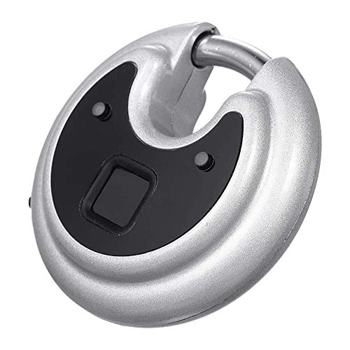 Cerraduras de bicicleta : YUXIwang Smart huella digital candado USB recargable IP65 impermeable interior y exterior para almacenamiento Locker Bag bicicleta cerradura de la puerta Accesorios de la bici