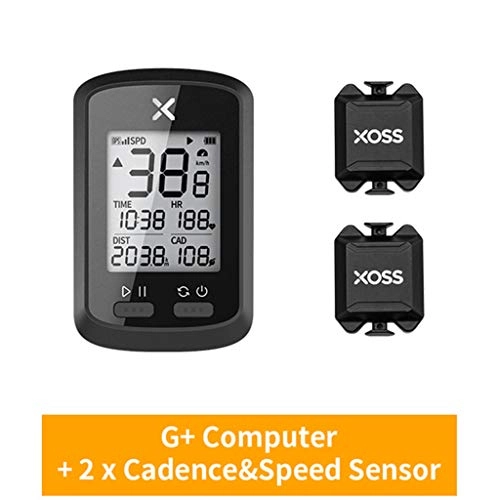 Ordenadores de ciclismo : BIlinli Bicicleta Bicicleta de Carretera Sensores de Velocidad Impermeable Bluetooth Digital Cadencia Velocímetro