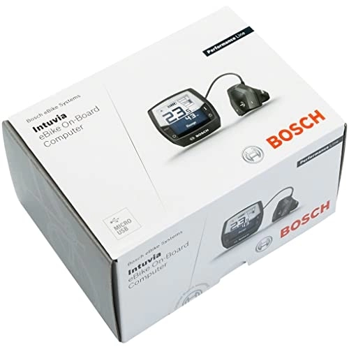Ordenadores de ciclismo : Bosch Intuvia Kit de reequipamiento, Unisex, Intuvia, Antracita, Talla única