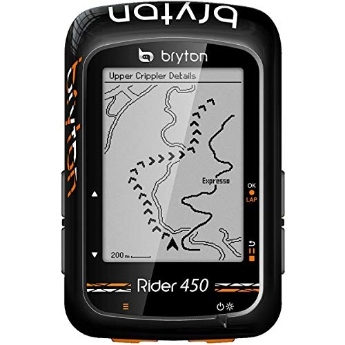 Ordenadores de ciclismo : Bryton Rider 450E GPS 450Mbit / s Adaptador y Tarjeta de Red, Talla nica, Un Solo Color