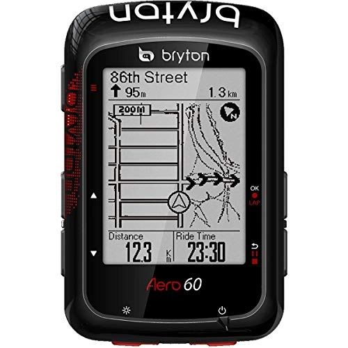 Ordenadores de ciclismo : Bryton Rider Aero 60T GPS Un Color, Talla Única