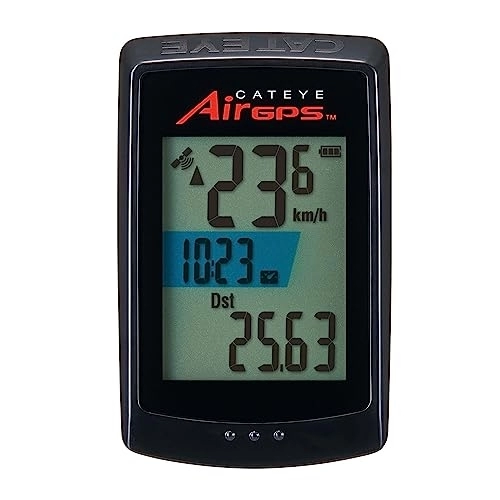 Ordenadores de ciclismo : Cateye Computadora de Ciclismo Air GPS