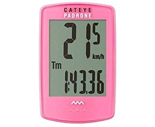 Ordenadores de ciclismo : Cateye CTPA100WF Cuentakilómetros, Unisex Adulto, Fucsia, Talla Única