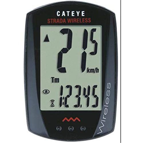 Ordenadores de ciclismo : CatEye Strada CC-RD310W Slim - Ciclocomputadores inalámbricos - negro 2018