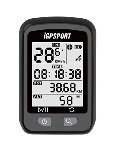 Ordenadores de ciclismo : Ciclocomputador GPS BSC100S, Ciclismo Bicicleta Computadora Impermeable Inalámbrica IPX7 Compatible con Sensores Ant+