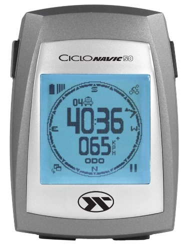 Ordenadores de ciclismo : CicloNavic 50 - Ciclocomputador GPS Gris Gris Metalizado Talla:Talla única