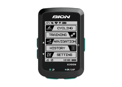 Ordenadores de ciclismo : Cicloordenador BION GPS-300N con navegación