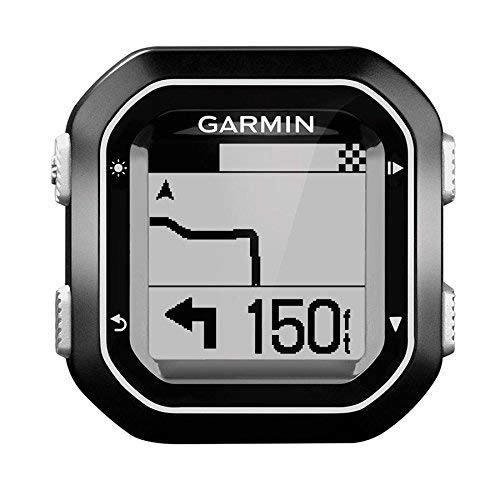 Ordenadores de ciclismo : Garmin Edge 25 - Ordenador GPS para Bicicleta (reacondicionado), Pantalla de 1.3, 25, Color Negro, Ciclocomputador