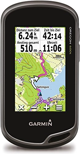 Ordenadores de ciclismo : Garmin Oregon 600t - Navegador GPS (NMEA 0183, All Europe, 76.2 mm (3"), TFT, 63.5 x 38.1 mm (2.5 x 1.5), 0.3 GB)