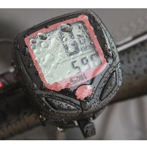 Ordenadores de ciclismo : Gugio Bicicleta Cuentakilometros Bicicleta Velocimetroautomtico Despertador LCD Pantalla Wired Bicicleta velocmetro, odmetro de Bicicleta de la Bici