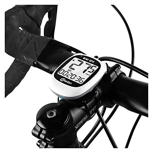 Ordenadores de ciclismo : GXT Bicicleta de montaña Cronómetro de cronómetro Impermeable Pequeño Velocímetro Pequeño Odómetro Estabilidad