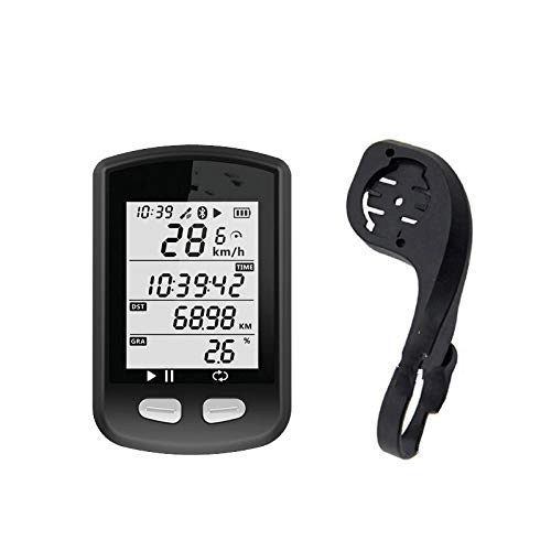 Ordenadores de ciclismo : HJTLK Bike Computer, GPS - Velocímetro de Bicicleta habilitado para Bicicleta Velocímetro de Bicicleta inalámbrica GPS