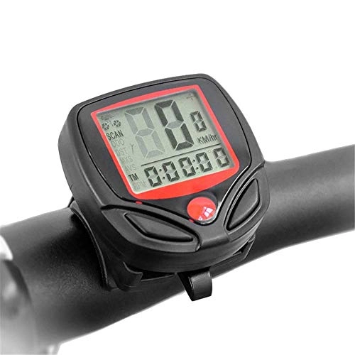 Ordenadores de ciclismo : HJTLK Ordenador para Bicicleta, montaña con Pantalla Digital LCD Impermeable Bicicleta Cuentakilómetros Velocímetro Ciclismo Velocímetro