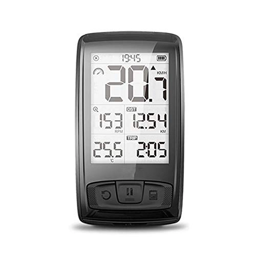 Ordenadores de ciclismo : HJTLK Ordenador para Bicicleta, velocímetro Sensor de Velocidad / cadencia Ciclismo Impermeable