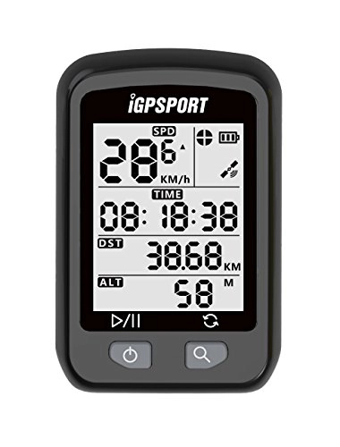 Ordenadores de ciclismo : IGPSPORT Ciclocomputador con GPS iGS20E inalámbrico Impermeable Ordenador de Bicicleta