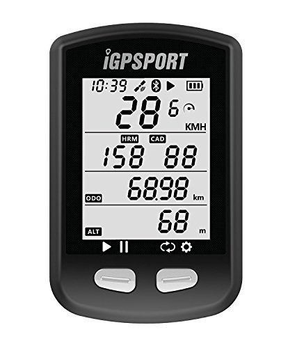 Ordenadores de ciclismo : IGPSPORT GPS - Medidor de velocidad de bicicleta impermeable inalámbrico Ant+ iGS10 ciclo para ordenador de bicicleta