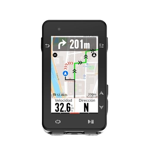 Ordenadores de ciclismo : iGPSPORT iGS630S GPS Computadora de Bicicleta Ciclocomputador GPS de Alto 35h Batería de 2, 8’’ Pantalla LCD en Color Admite BLE5.0 / Ant+, IPX7