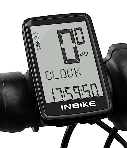 Ordenadores de ciclismo : INBIKE Bike Ciclocomputador velocimetro inalámbrico Bicicleta Ciclo GPS Ordenador Cuenta kilometros montaña Accesorios para Bici Ciclismo