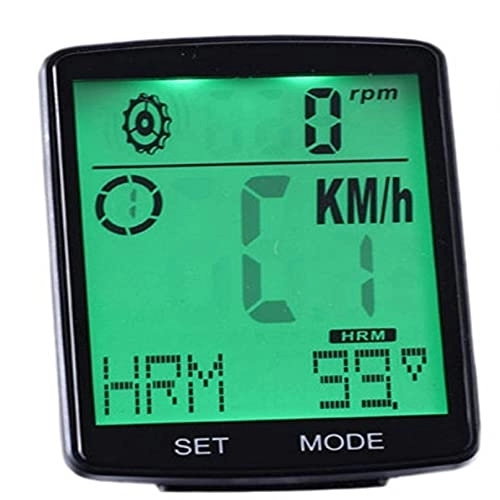 Ordenadores de ciclismo : KUANDARGG Velocímetro GPS De 2, 8 Pulgadas, Ordenador para Bicicleta, Monitor Multifunción, Sensor De Cadencia De Ciclismo A Prueba De Lluvia, Frecuencia Cardíaca para Senderismo, Escalada, Equitación