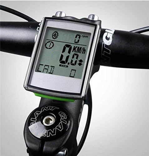 Ordenadores de ciclismo : LFDHSF Ordenador para Bicicleta, con Monitor de Ritmo cardíaco de cadencia Ciclismo LED Ordenador para Bicicleta Cuentakilómetros inalámbrico Velocímetro