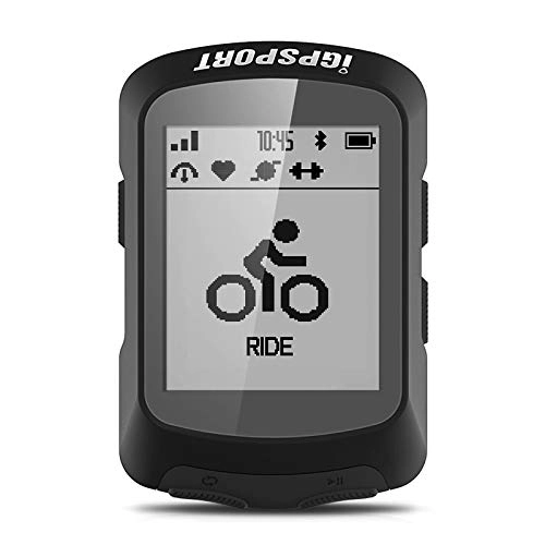 Ordenadores de ciclismo : Lixada Computadora de Bicicleta Precisa con GPS Inteligente Bicicleta con Función BT 5.0 Ant + Velocímetro Digital Inalámbrico Retroiluminación Automática IPX7