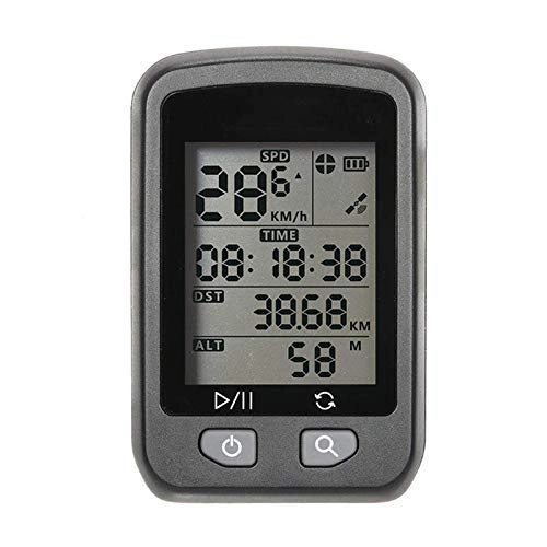 Ordenadores de ciclismo : Maoviwq Ordenador de bicicleta inalámbrico GPS IPX7 impermeable Ciclismo velocímetro código de datos tabla bicicleta velocímetro