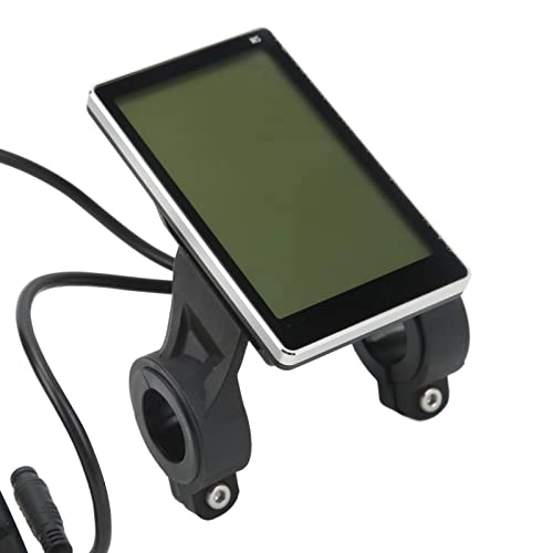 Ordenadores de ciclismo : Medidor de Pantalla LCD de Bicicleta Eléctrica, 24V 36V 48V 60V Pantalla de Panel de Pantalla LCD de Bicicleta Eléctrica a Prueba de Agua, Kit de Conversión de Scooter Eléctrico Panel de Control de Pa