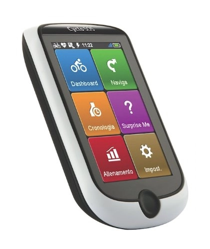 Ordenadores de ciclismo : Mio Cyclo 505 HC - GPS para ciclismo, negro [importado]