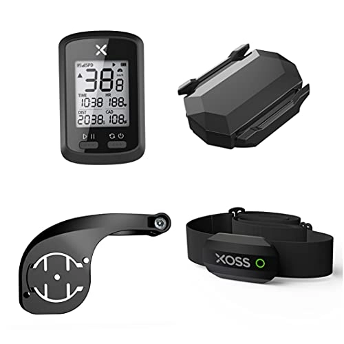 Ordenadores de ciclismo : NiseWuds Impermeable Inalámbrico Bluetooth Ant + Monitor de Ritmo cardíaco Sensor Inteligente con Correa de Pecho Accesorios de Bicicleta