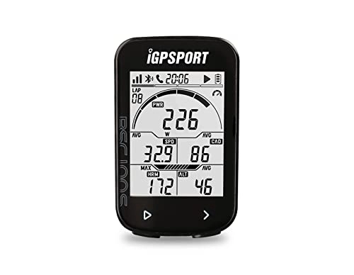 Ordenadores de ciclismo : Ordenador de Bicicleta GPS, velocímetro y odómetro inalámbrico Ant+ para Bicicleta, Ordenador de Ciclismo Recargable Impermeable IPX7 con Pantalla LCD de retroiluminación automática de 2, 6 Pulgadas
