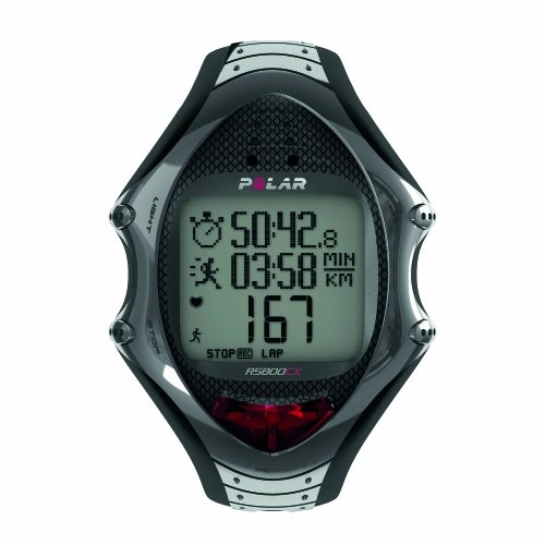 Ordenadores de ciclismo : Pack Polar RS800CX Pro Team Edition - Reloj con pulsómetro compatible con GPS y sensor de zancada (edición ciclista)