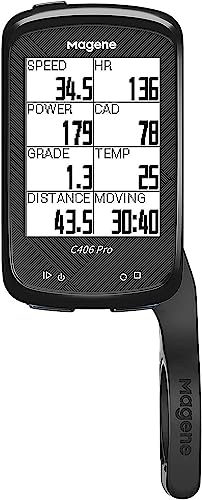 Ordenadores de ciclismo : Pantalla LCD HD de 2, 4 Pulgadas for Bicicleta, Ordenador GPS, Impermeable, inalámbrico, Ant +, velocímetro Inteligente for Bicicleta, odómetro for Bicicleta (Color : BLU)