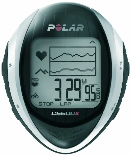 Ordenadores de ciclismo : Polar Radcomputer Cs600x Pulsómetro con GPS Integrado, Unisex, Negro / Gris, Talla única