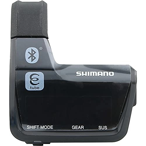 Ordenadores de ciclismo : SHIMANO Display Bluetooth MT800 XT Di2 Computadoras, Adultos Unisex, Negro (Negro), Talla Única