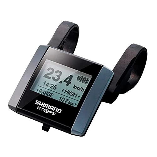 Ordenadores de ciclismo : Shimano Steps SC-E6000 - Ordenador de bordo, contador de bicicleta, pantalla de información, accesorio para bicicleta