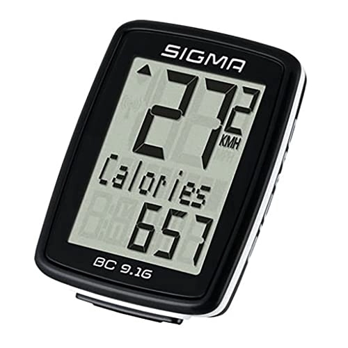 Ordenadores de ciclismo : Sigma 09160 Cuenta Kilómetros, Deportes y Aire Libre, Negro, Talla Única