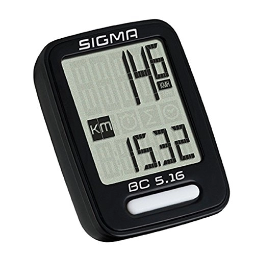 Ordenadores de ciclismo : Sigma BC SIG Lampe 05160 5.16 Ordinateur de vélo Compteur de vélo compteur