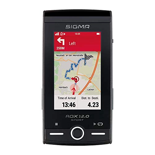 Ordenadores de ciclismo : Sigma Sport ROX 12.0 Sport Ciclocomputador con navegación GPS, Unisex Adulto, Gris, 8 GB