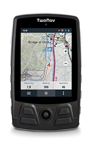 Ordenadores de ciclismo : TwoNav - Aventura GPS de Mano para Montaña con Pantalla de 3, 7" Robusto, Color Naranja