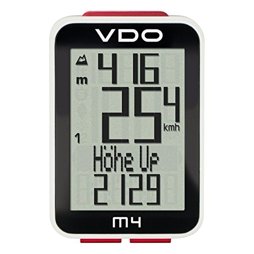Ordenadores de ciclismo : VDO M4 Cycle - Accesorio de iluminación para Bicicletas, Color Negro, Talla n / a