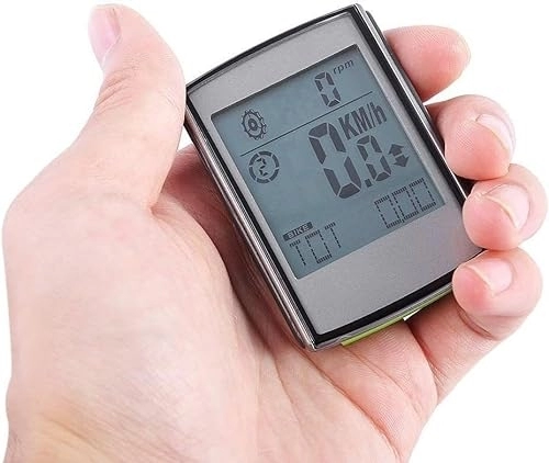 Ordenadores de ciclismo : WDX- Medidor de código inalámbrico multifunción profesional impermeable para bicicleta, medidor de velocidad de ritmo cardíaco, monitor de velocidad