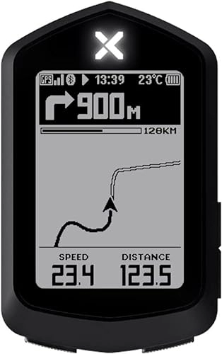 Ordenadores de ciclismo : WDX- Pantalla de 2.4 pulgadas para bicicleta, ordenador, cronómetro digital, velocímetro de bicicleta, IPX7, impermeable, velocímetro de bicicleta, medición de velocidad