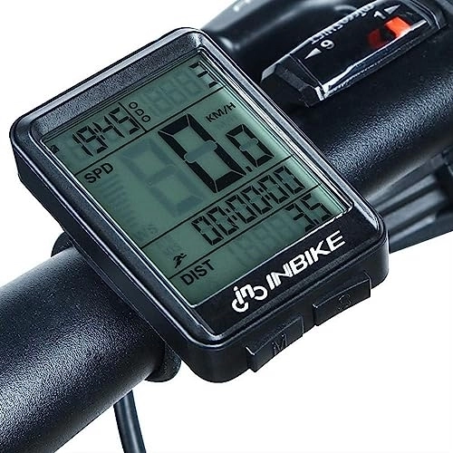 Ordenadores de ciclismo : WDX - Velocímetro para bicicleta de montaña, velocímetro, odómetro, medición de velocidad